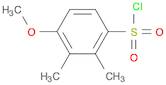 4-methoxy-2,3-dimethylbenzenesulfonyl chloride