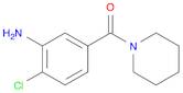 2-chloro-5-(piperidin-1-ylcarbonyl)aniline