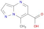 7-methylpyrazolo[1,5-a]pyrimidine-6-carboxylic acid