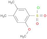 2-methoxy-4,5-dimethylbenzenesulfonyl chloride