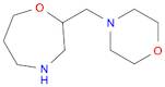 2-(Morpholinomethyl)-1,4-oxazepane