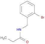 N-(2-bromobenzyl)propanamide