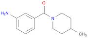 (3-AMINOPHENYL)(4-METHYL-1-PIPERIDINYL)METHANONE