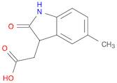 (5-METHYL-2-OXO-2,3-DIHYDRO-1H-INDOL-3-YL)ACETIC ACID