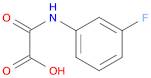 [(3-fluorophenyl)amino](oxo)acetic acid