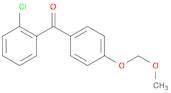 (2-CHLOROPHENYL)[4-(METHOXYMETHOXY)PHENYL]METHANONE