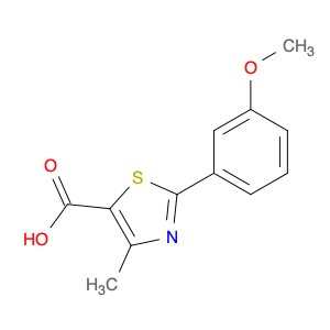 4-Methyl-2-(3-methoxyphenyl)thiazole-5-carboxylic acid