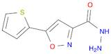 5-THIOPHEN-2-YL-ISOXAZOLE-3-CARBOXYLIC ACID HYDRAZIDE