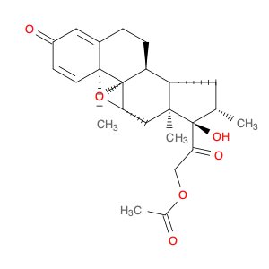 9b,11b-Epoxy-17,21-dihydroxy-16b-methylpregna-1,4-diene-3,20-dione 21-Acetate