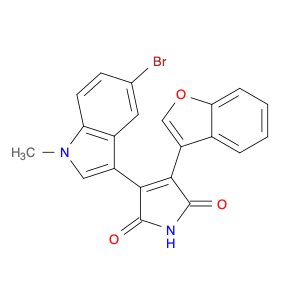 3-(Benzofuran-3-yl)-4-(5-bromo-1-methyl-1H-indol-3-yl)-1H-pyrrole-2,5-dione