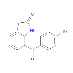 7-(4-Bromobenzoyl)-1,3- dihydro-2H-indol-2-one