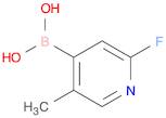 BORONIC ACID, B-(2-FLUORO-5-METHYL-4-PYRIDINYL)-