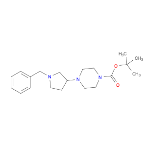 tert-Butyl 4-(1-benzylpyrrolidin-3-yl)piperazine-1-carboxylate