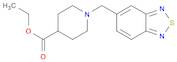 Ethyl 1-(benzo[c][1,2,5]thiadiazol-5-ylMethyl)piperidine-4-carboxylate