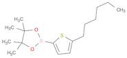 2-(5-Hexyl-2-thienyl)-4,4,5,5-tetramethyl-1,3,2-dioxaborolane