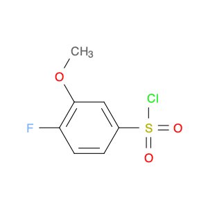 4-Fluoro-3-Methoxybenzenesulfonyl Chloride