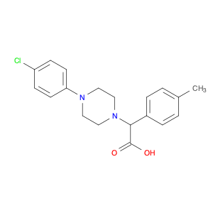 [4-(4-CHLORO-PHENYL)-PIPERAZIN-1-YL]-P-TOLYL-ACETIC ACID