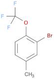 2-BROMO-4-METHYL-1-(TRIFLUOROMETHOXY)BENZENE