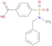 4-([BENZYL(METHYL)AMINO]SULFONYL)BENZOIC ACID