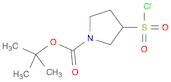 3-CHLOROSULFONYL-PYRROLIDINE-1-CARBOXYLIC ACID TERT-BUTYL ESTER