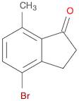 4(7)-BROMO-7(4)-METHYL-1-INDANONE 65