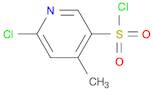 6-CHLORO-4-METHYLPYRIDINE-3-SULFONYL CHLORIDE