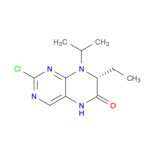 (R)-2-chloro-7-ethyl-8-isopropyl-7,8-dihydropteridin-6(5H)-one