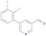 5-(2,3-DIFLUOROPHENYL)NICOTINALDEHYDE