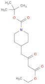 TERT-BUTYL 4-(3-(ETHOXYCARBONYL)-2-OXOPROPYL)PIPERIDINE-1-CARBOXYLATE