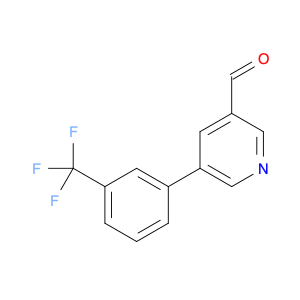 5-[3-(TRIFLUOROMETHYL)PHENYL]NICOTINALDEHYDE