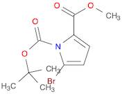 1H-Pyrrole-1,2-dicarboxylic acid, 5-bromo-, 1-(1,1-dimethylethyl) 2-methyl ester