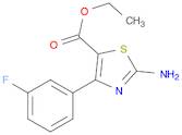 ETHYL 2-AMINO-4-(3-FLUORO)PHENYL THIAZOLE-5-CARBOXYLATE