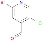 2-Bromo-5-chloropyridine-4-carboxaldehyde