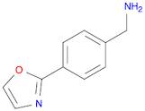 (4-(oxazol-2-yl)phenyl)methanamine