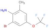 2-Bromo-6-methyl-4-(trifluoromethoxy)aniline