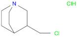 3-(chloromethyl)-1-azabicyclo[2.2.2]octane hydrochloride