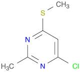 4-Chloro-2-methyl-6-(methylthio)pyrimidine