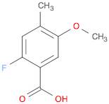 2-Fluoro-5-Methoxy-4-Methylbenzoic acid