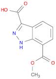 7-METHOXYCARBONYL-1H-INDAZOLE-3-CARBOXYLIC ACID