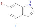 6-BROMO-4-FLUORO INDOLE