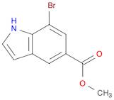 7-BROMO INDOLE-5-CARBOXYLIC ACID METHYL ESTER