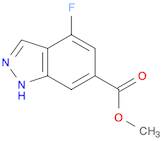 4-FLUORO-6-INDAZOLECARBOXYLIC ACID METHYL ESTER