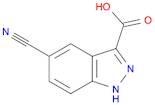 5-CYANO INDAZOLE-3-CARBOXYLIC ACID