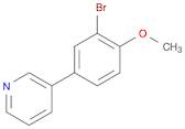 3-(3-BROMO-4-METHOXYPHENYL)PYRIDINE