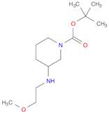 3-(2-METHOXYETHYLAMINO)PIPERIDINE-1-CARBOXYLIC ACID TERT-BUTYL ESTER