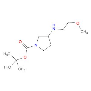 tert-Butyl 3-((2-methoxyethyl)amino)pyrrolidine-1-carboxylate