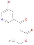 5-Bromopyridine-3-β-oxo-propanoic acid ethyl ester