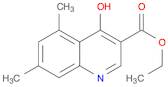 4-HYDROXY-5,7-DIMETHYL-QUINOLINE-3-CARBOXYLIC ACID ETHYL ESTER