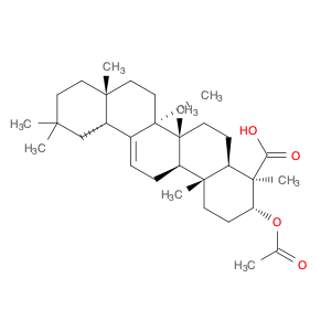 (3α,4β)-3-(Acetyloxy)olean-12-en-23-oic acid