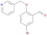 5-BROMO-2-(PYRIDIN-3-YLMETHOXY)BENZALDEHYDE